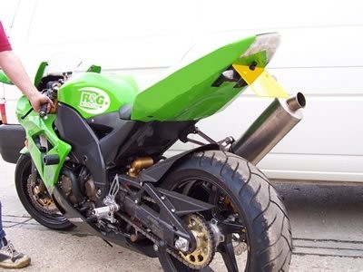 Padací chrániče - Kawasaki ZX-10R '04-'05, černé